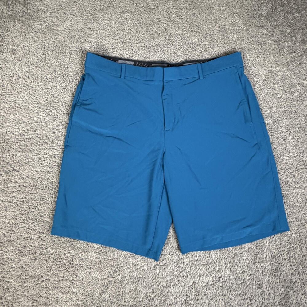 Nike Shorts Mens 36 Blue Flex Dri-FIT Performance Stretch 10 In Inseam - Picture 1 of 10